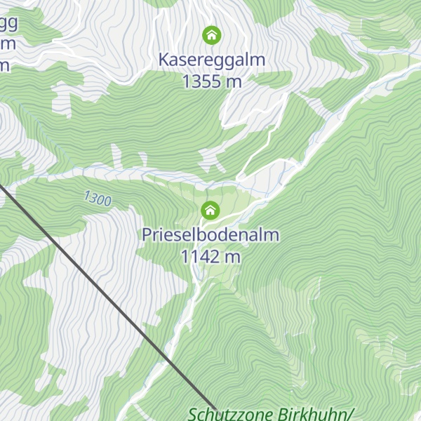 Map of Prieselbodenalm