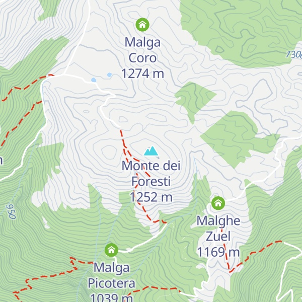 Map of Monte dei Foresti
