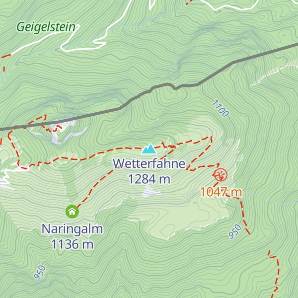Map of Wetterfahne