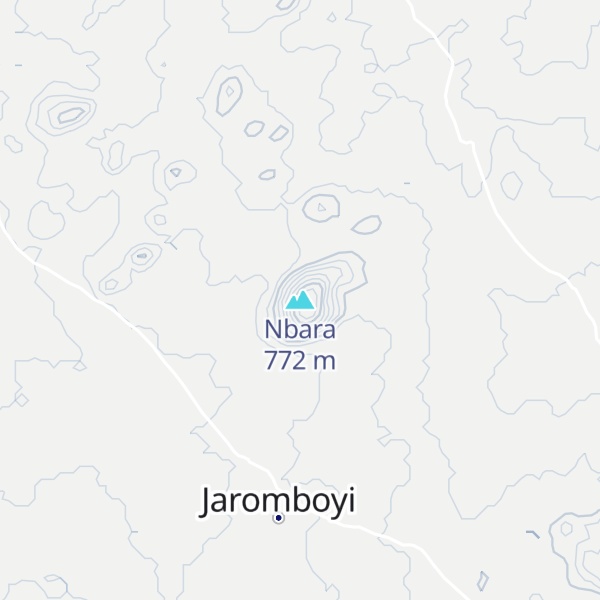 Map of Nbara