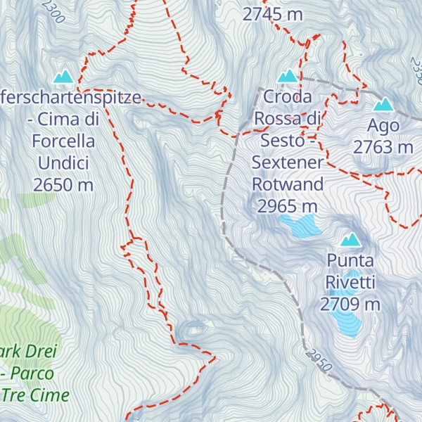 Map of Il Dito