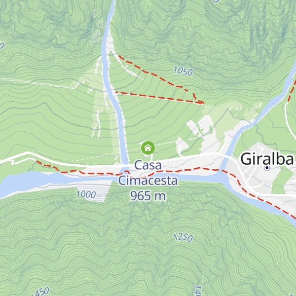 Map of Casa Cimacesta