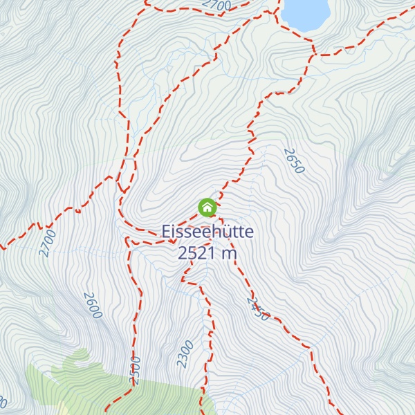 Map of Eisseehütte