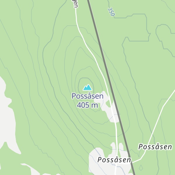 Map of Possåsen