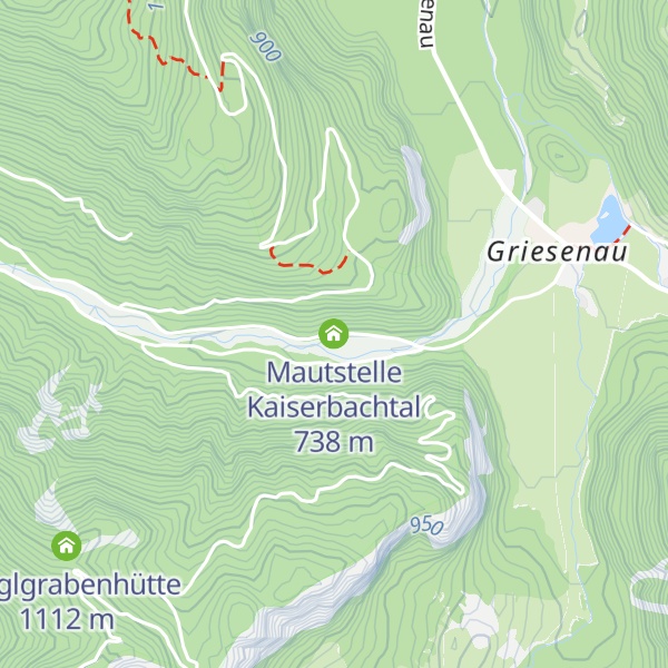Map of Mautstelle Kaiserbachtal