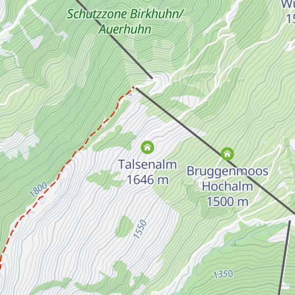 Map of Talsenalm