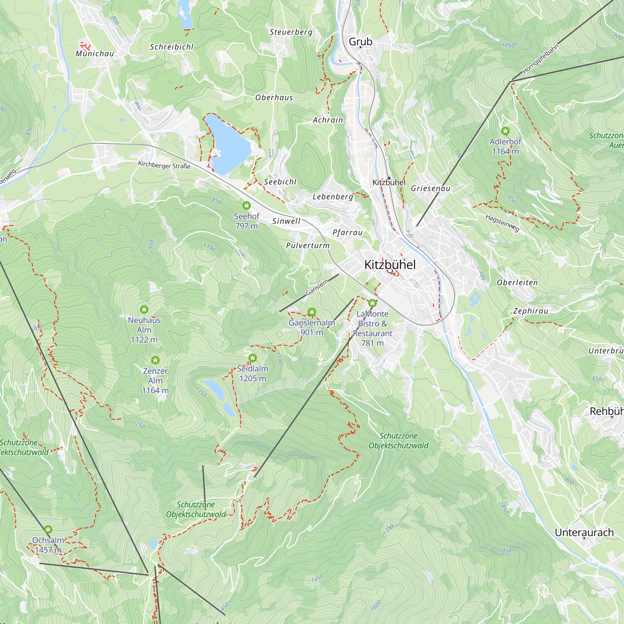 Ganslernalm map
