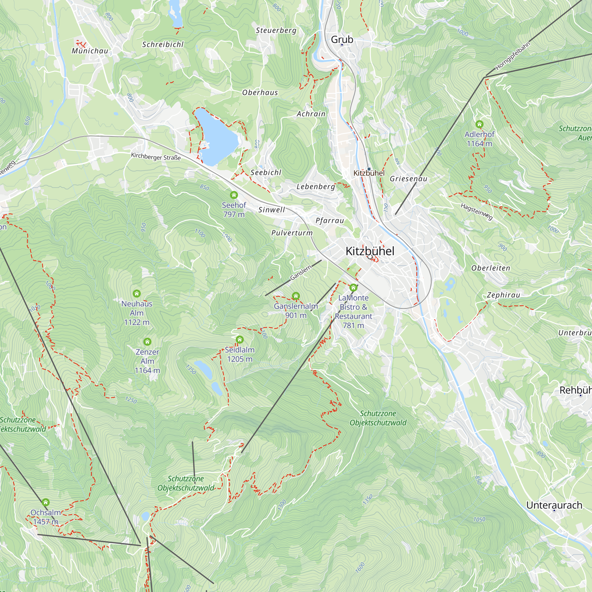 Ganslernalm map