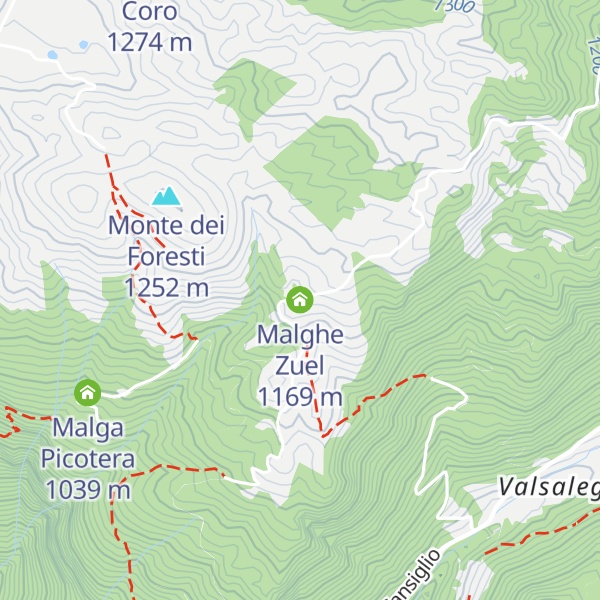 Map of Malghe Zuel