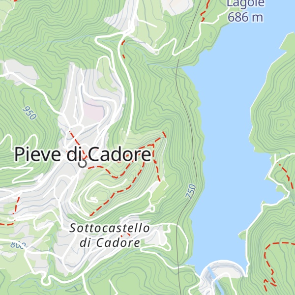 Map of Casa di Babbo Natale