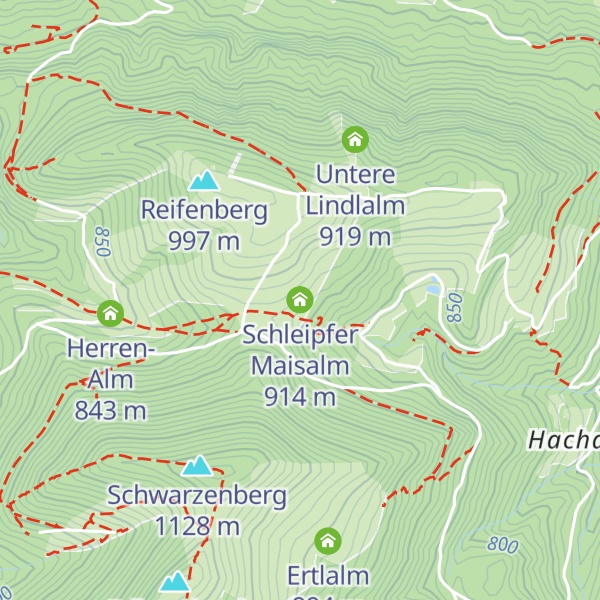 Map of Schleipfer Maisalm