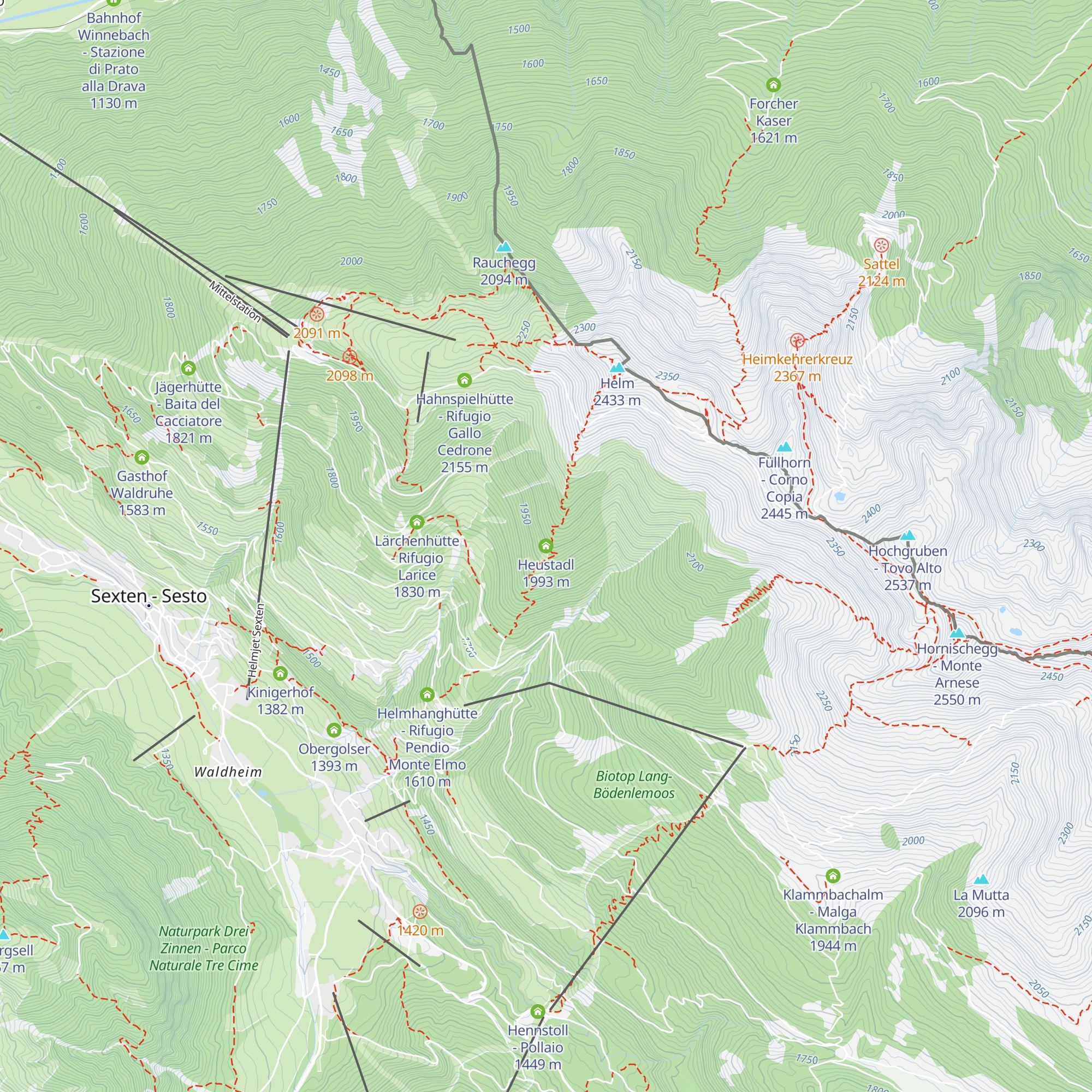 Heustadl map