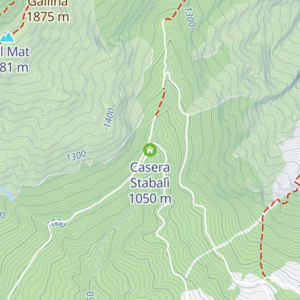 Map of Casera Stabalì