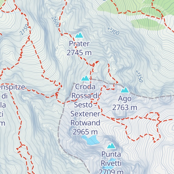 Map of Piramide