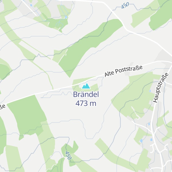 Map of Brändel
