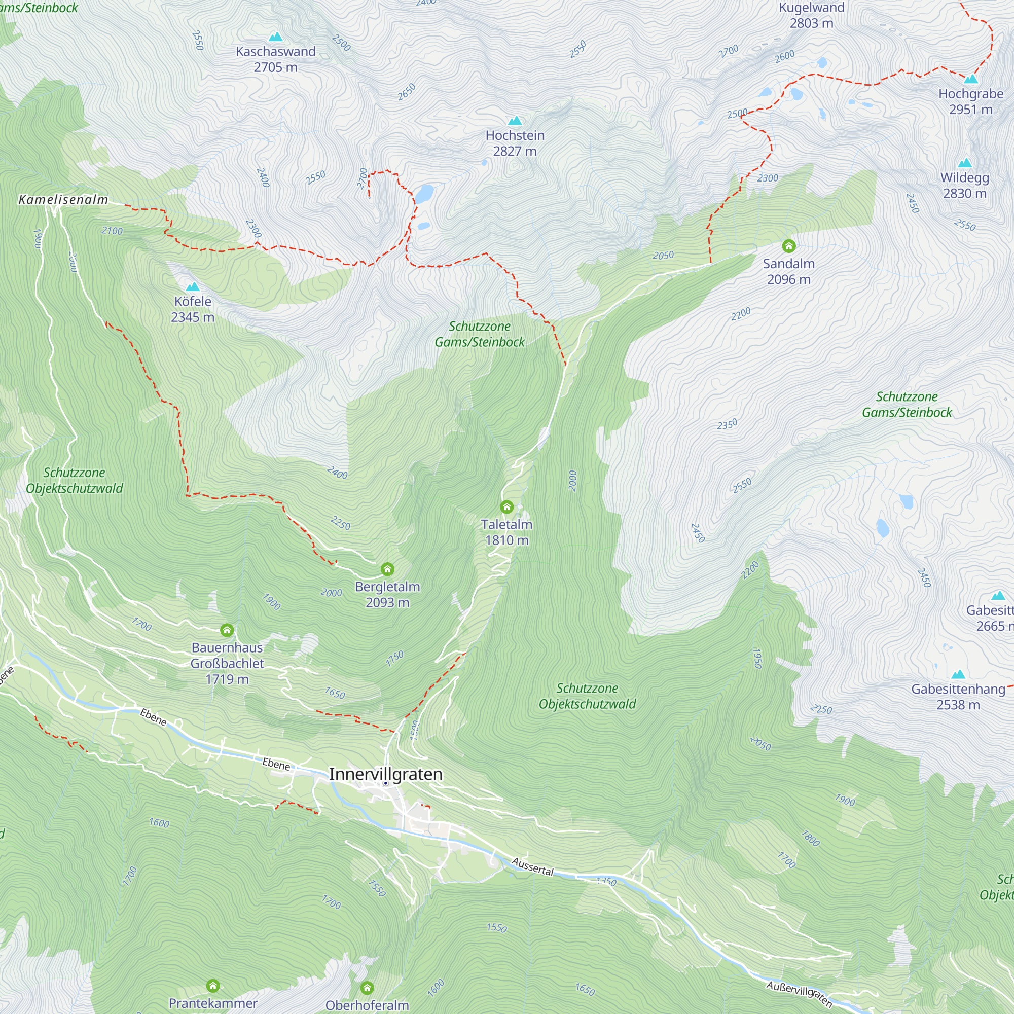 Taletalm map