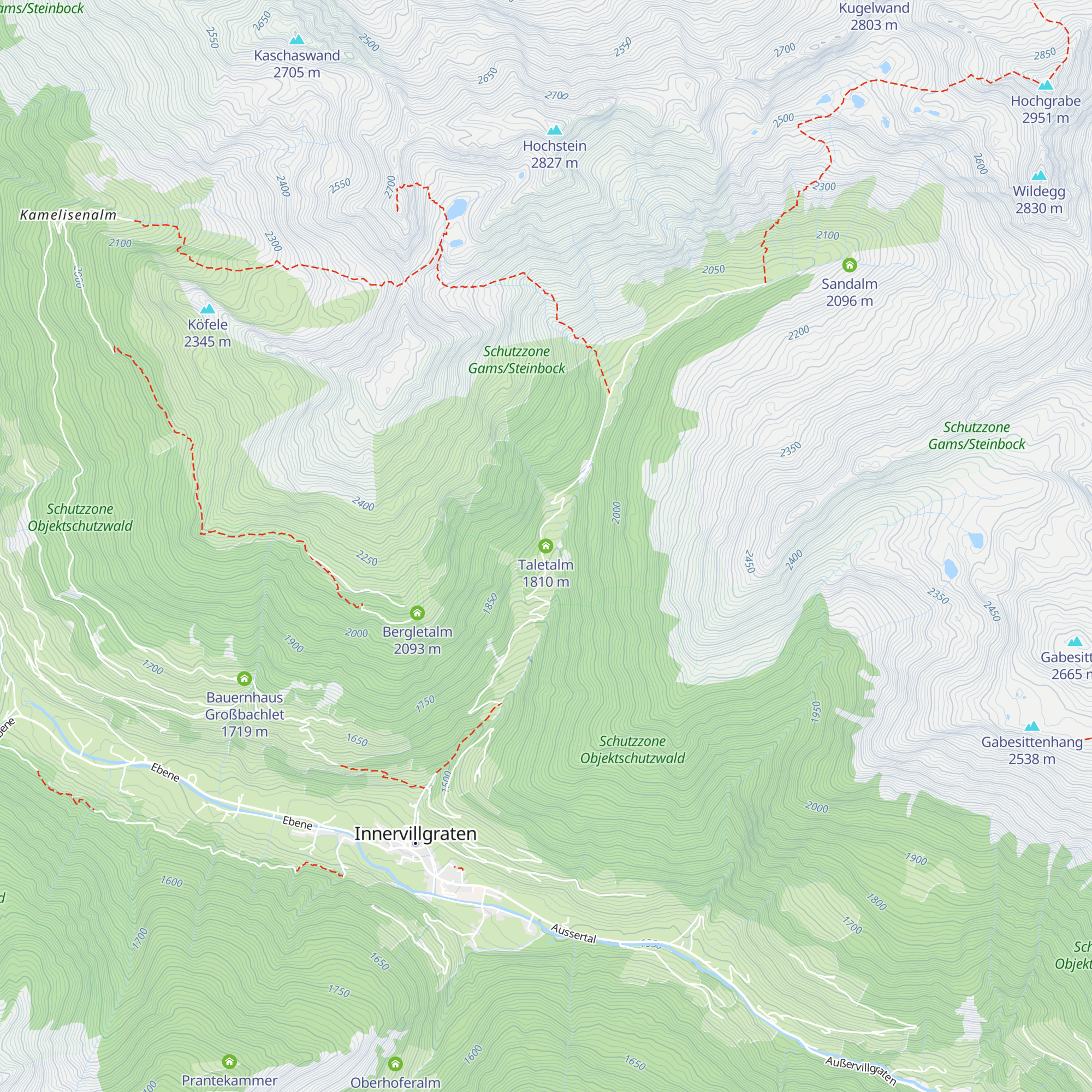 Taletalm map