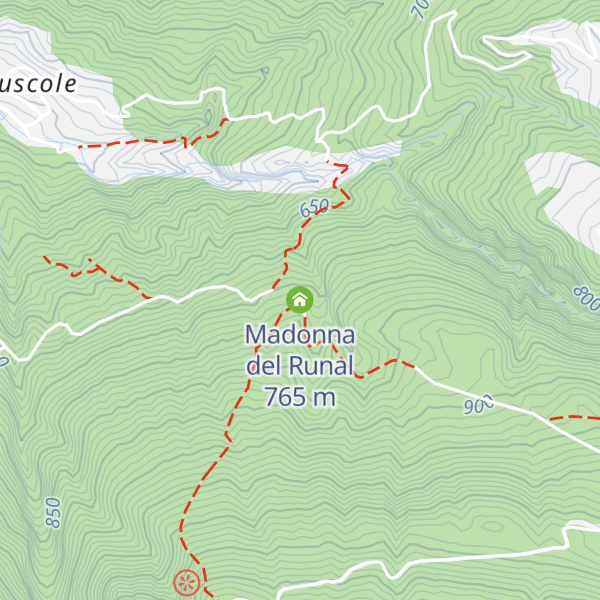 Map of Madonna del Runal