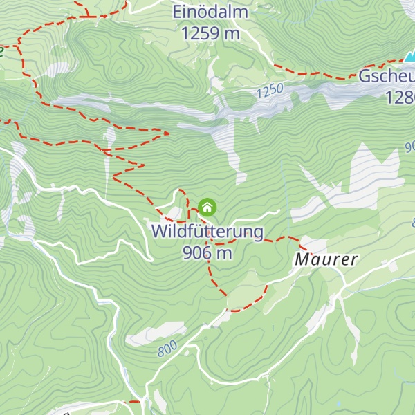 Map of Wildfütterung