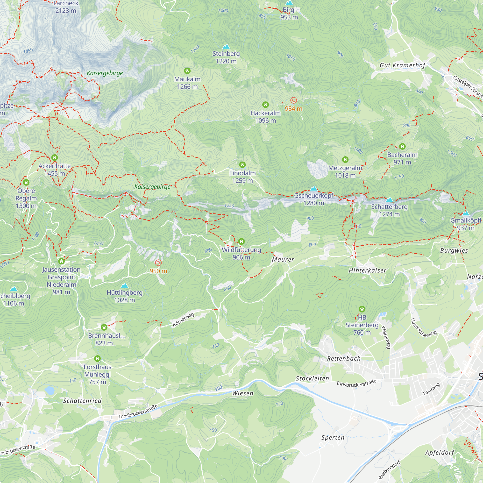 Wildfütterung map