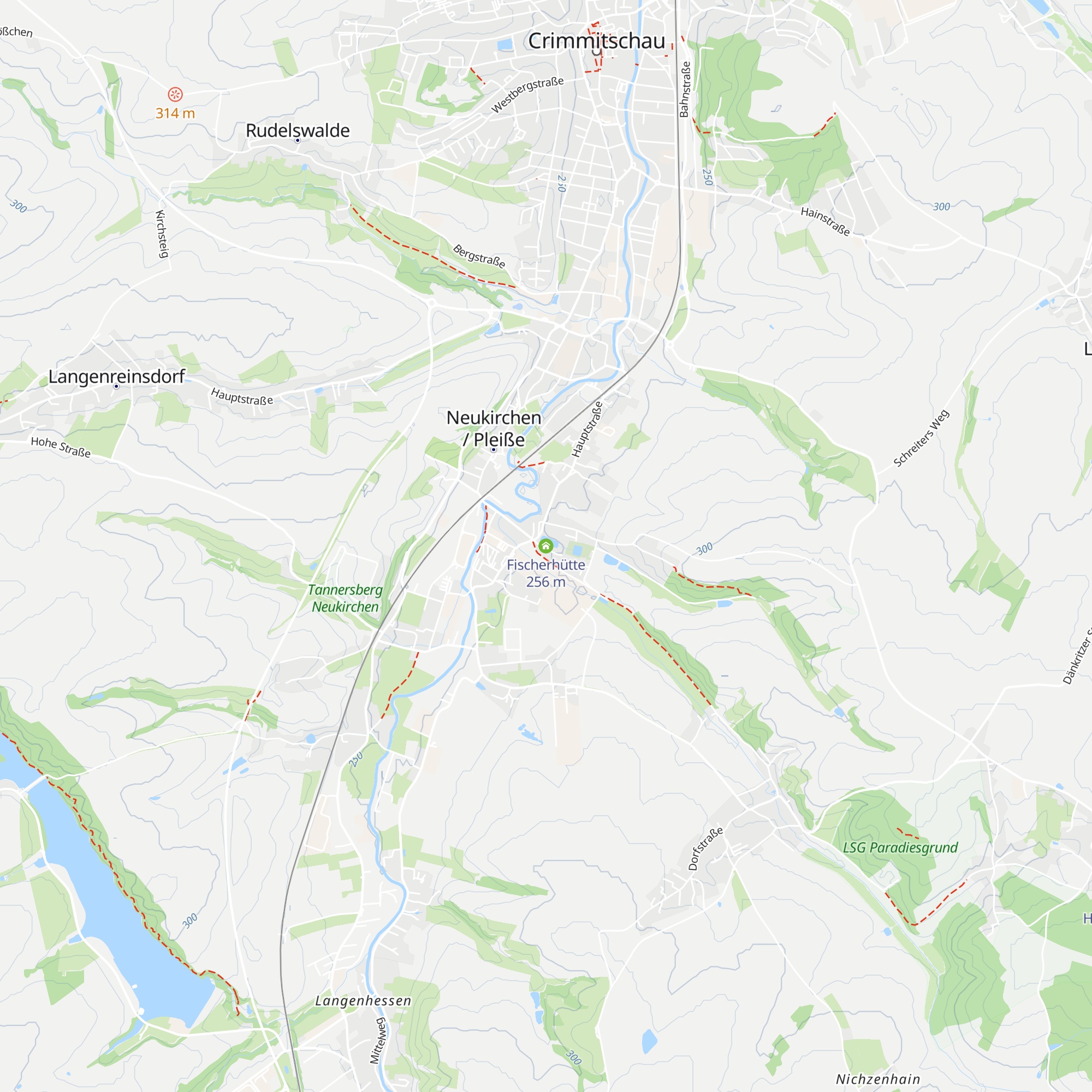 Fischerhütte map