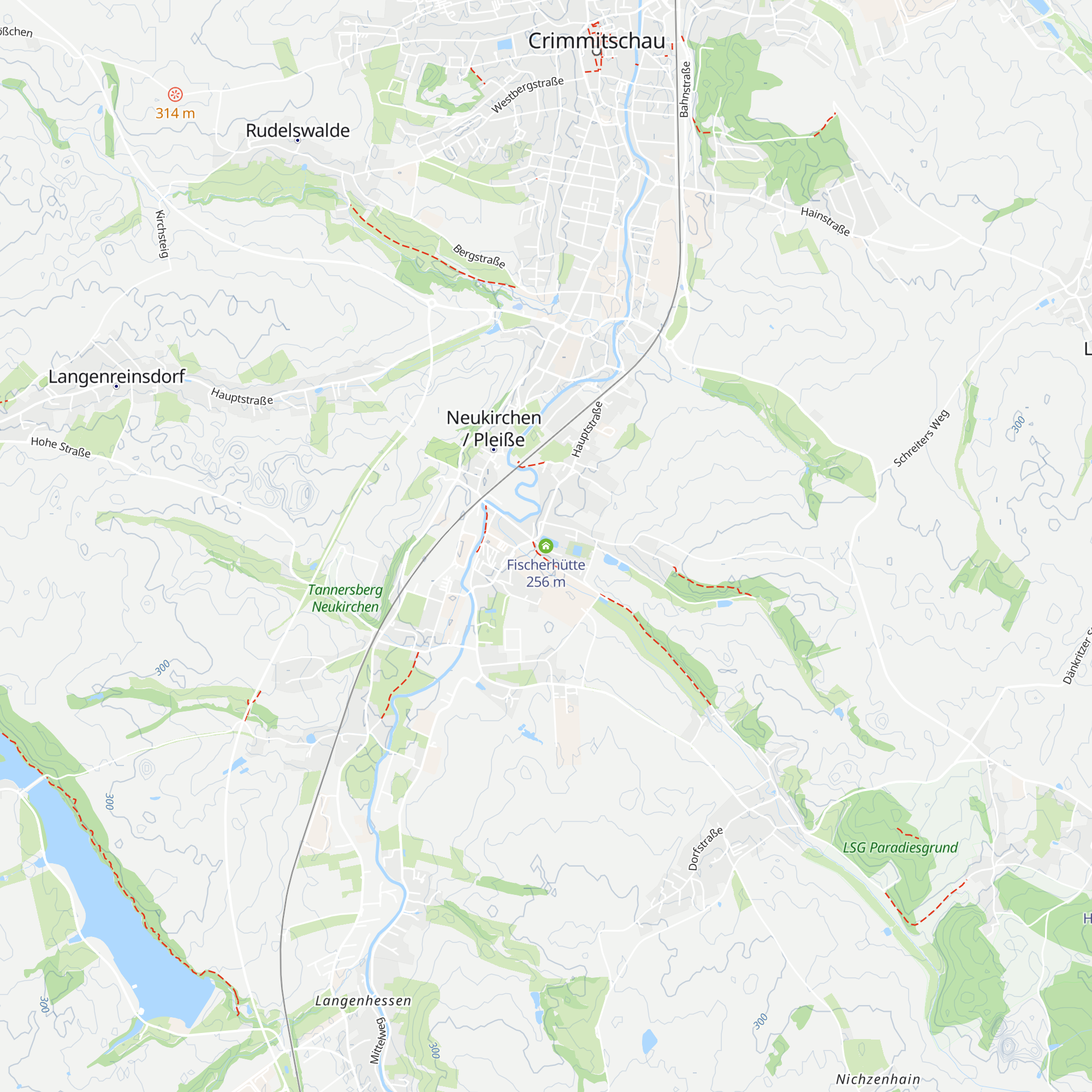 Fischerhütte map