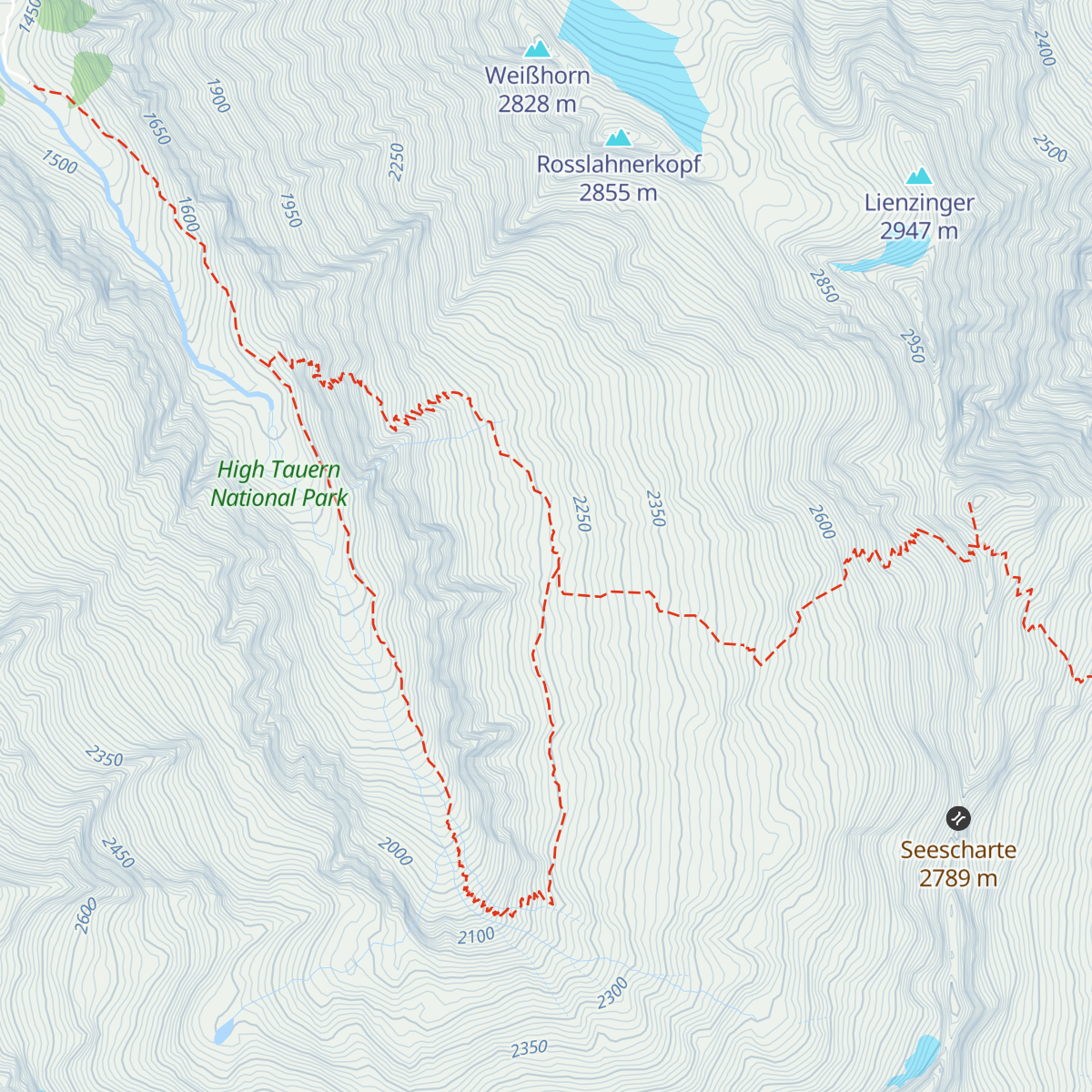 Neue Thüringer Hütte map