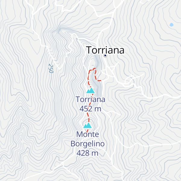 Map of Torriana