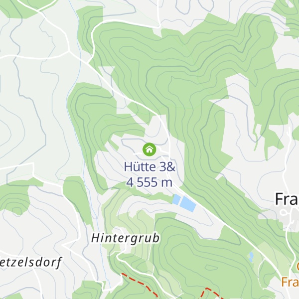 Map of Hütte 3&4