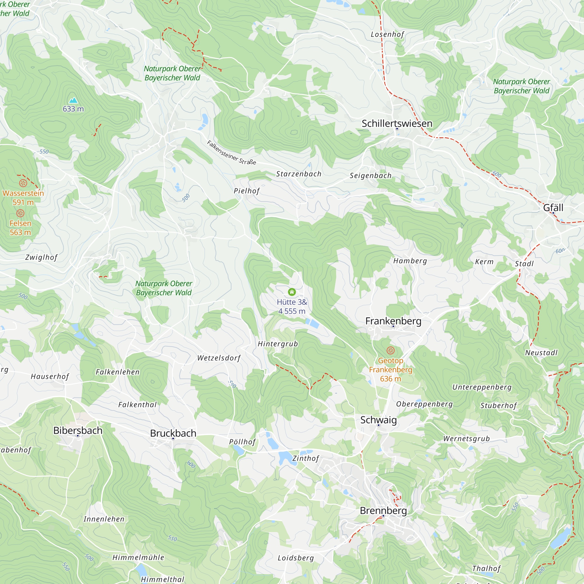 Hütte 3&4 map
