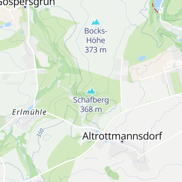 Map of Schafberg