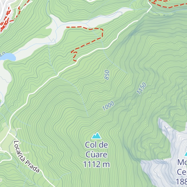 Map of Casera Fratte