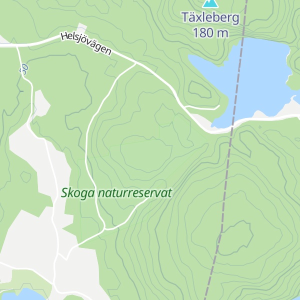 Map of Texleberg