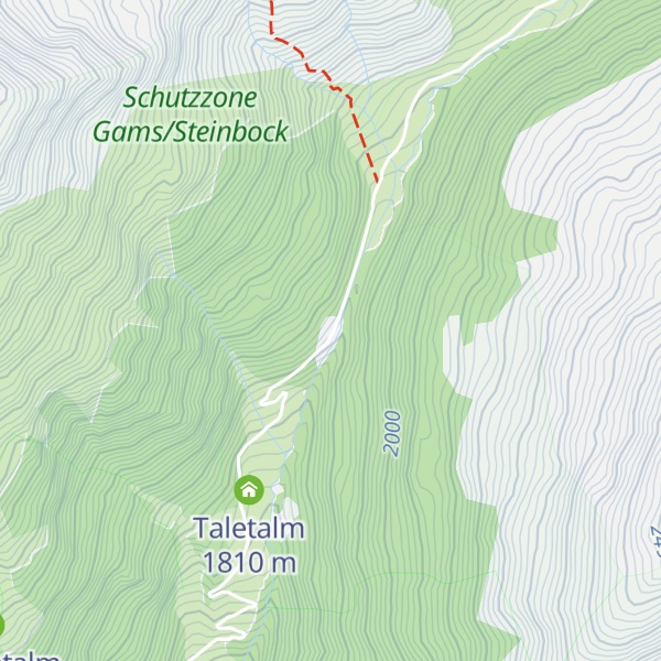 Map of Schmidhoferalm