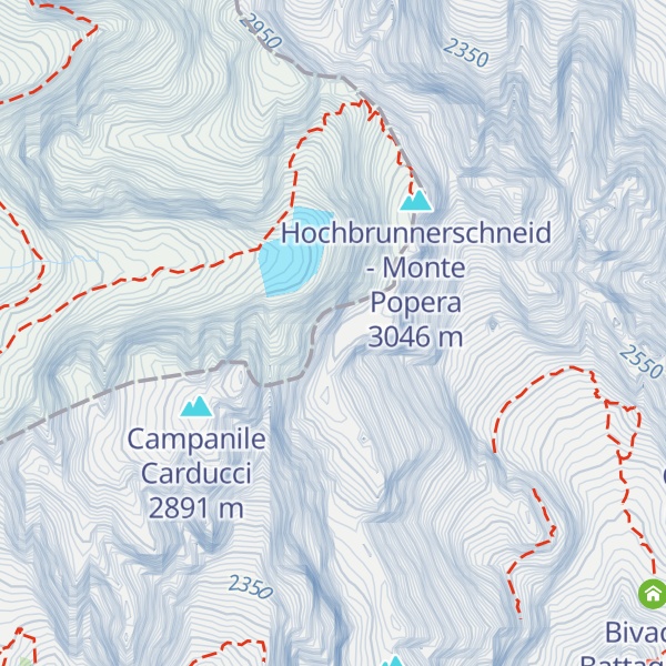 Map of Monte Giralba di Sopra