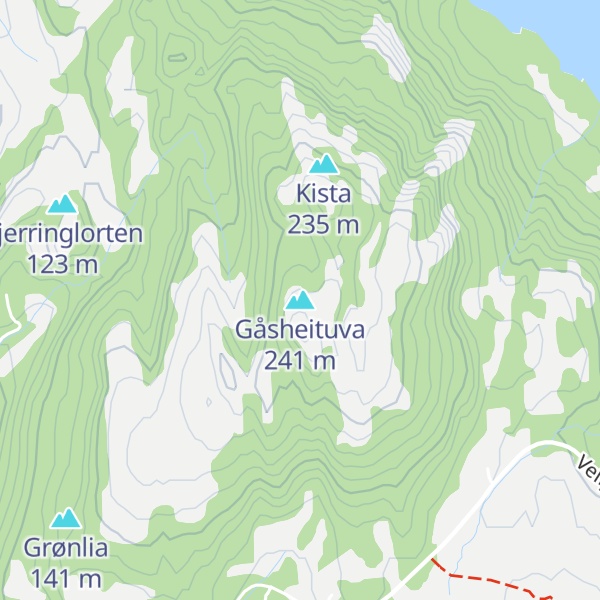 Map of Gåsheituva