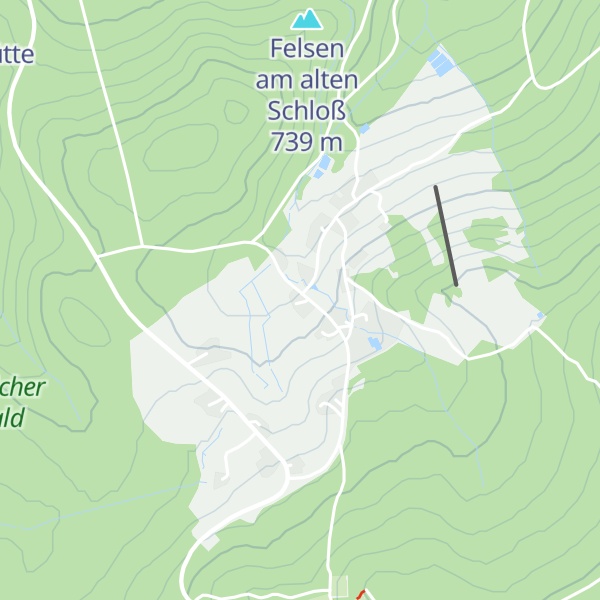 Map of Jugendgästehaus Altglashütte