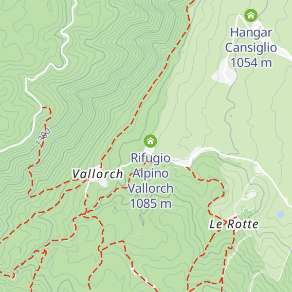 Map of Centro Educazione Naturalistica Casa Vallorch