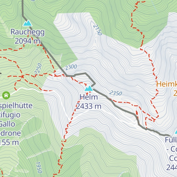 Map of Helmhaus