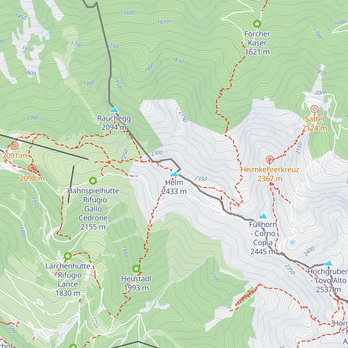 Helmhaus map
