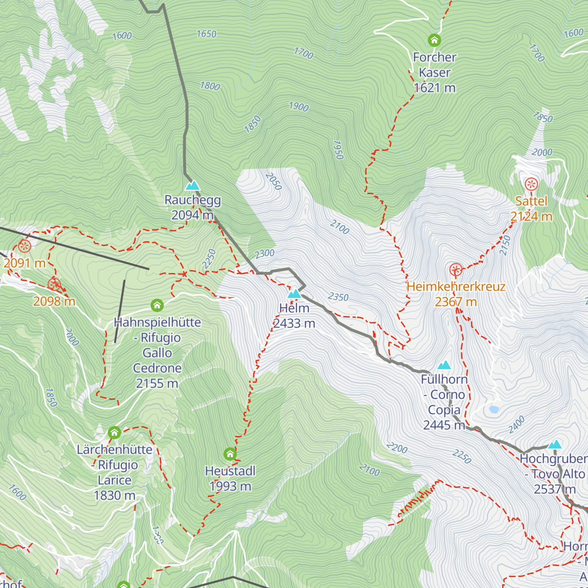 Helmhaus map