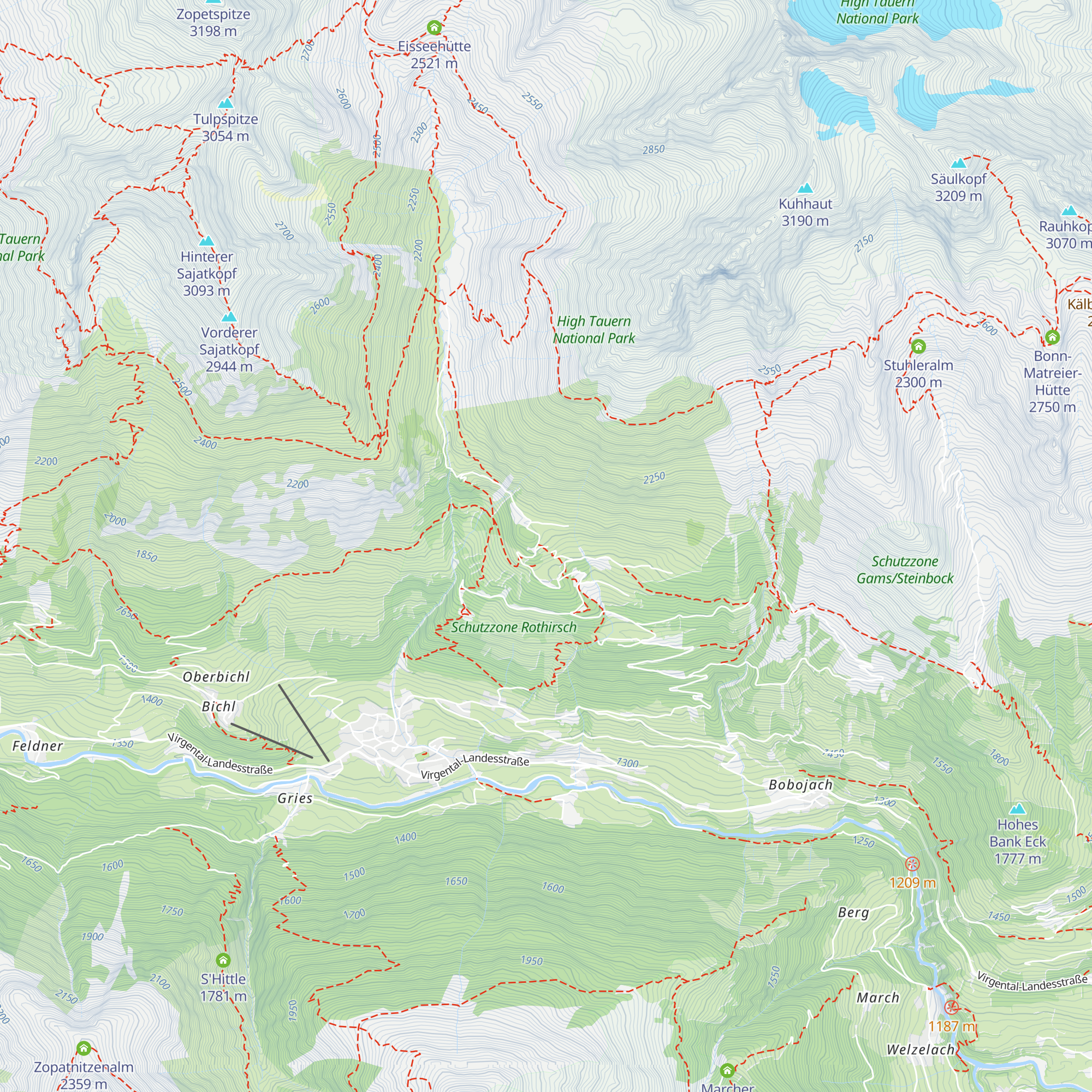 Bodenalm map