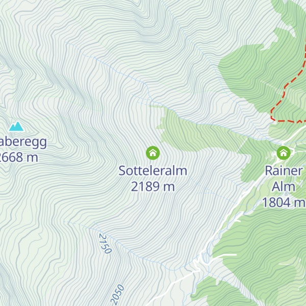 Map of Sotteleralm