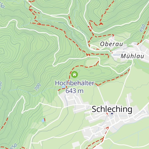 Map of Hochbehälter