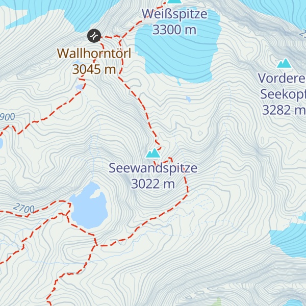 Map of Seewandspitze