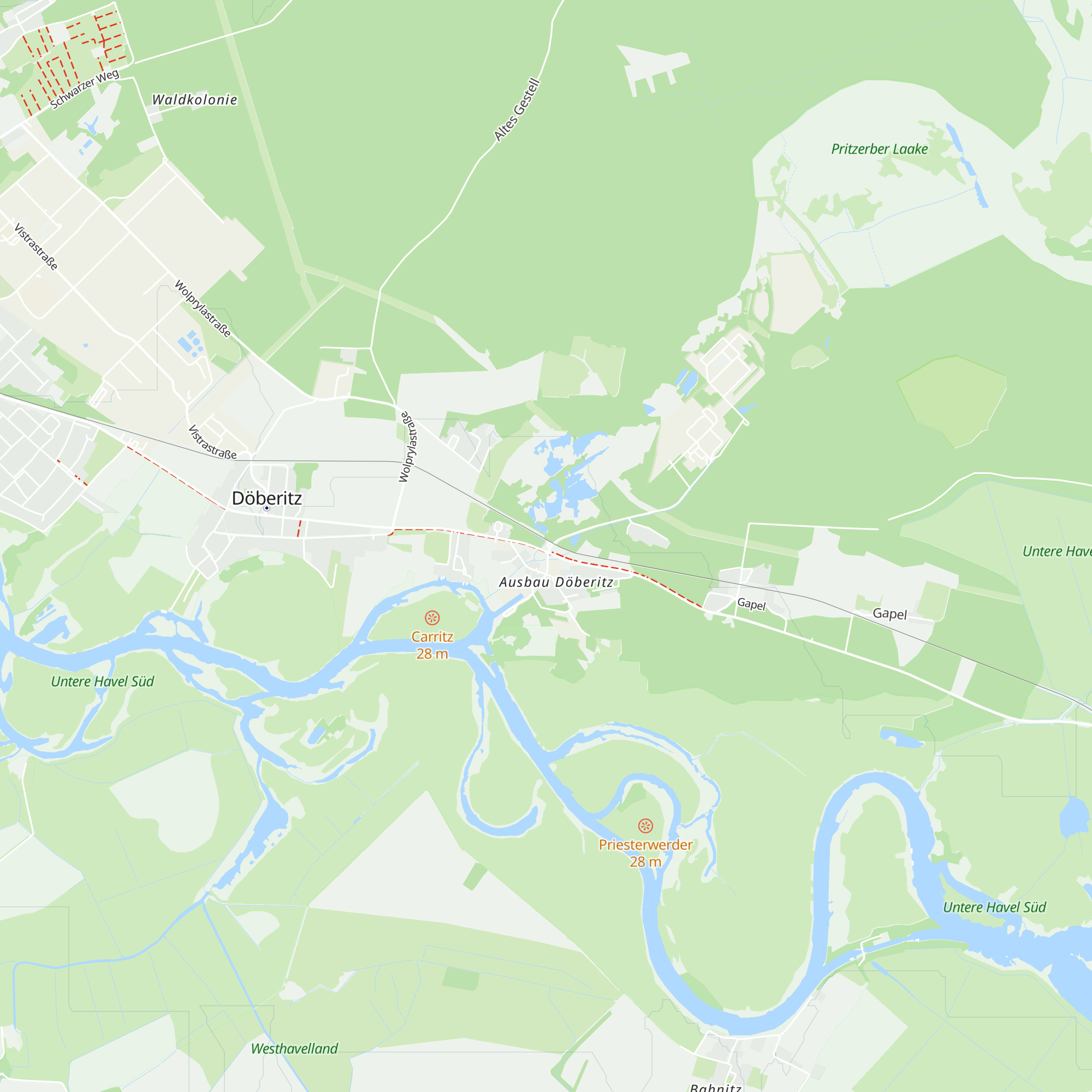 Infohütte map