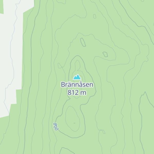 Map of Brännåsen