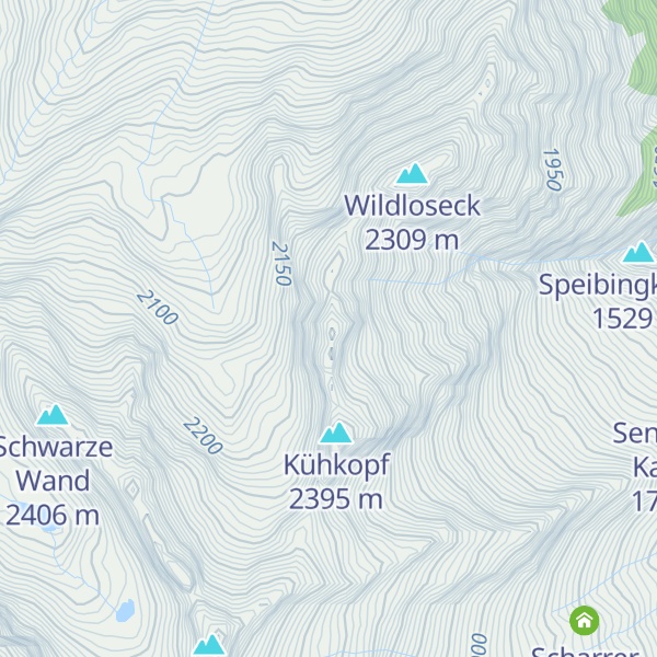 Map of Gamskarhöhe