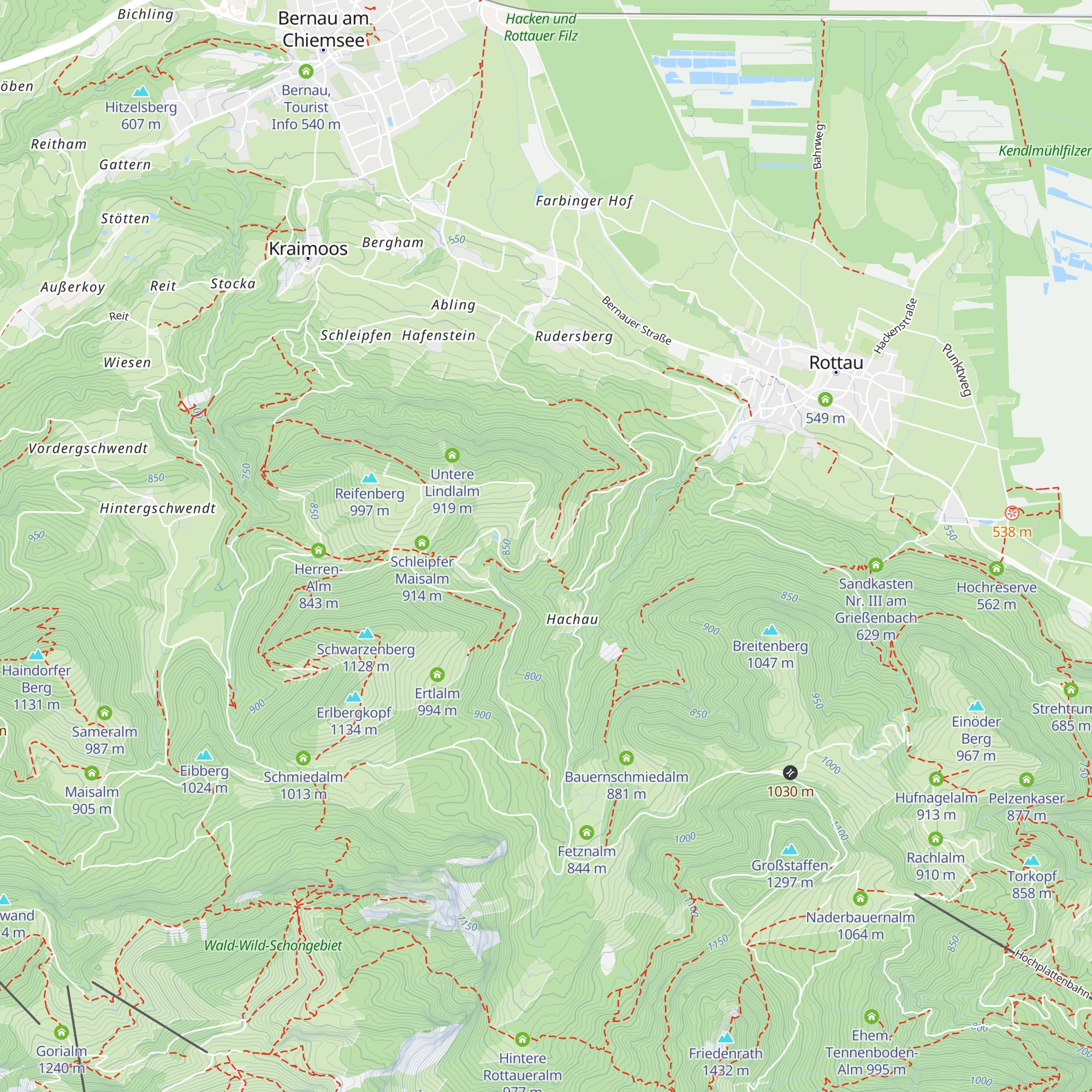 Berghotel Adersberg map