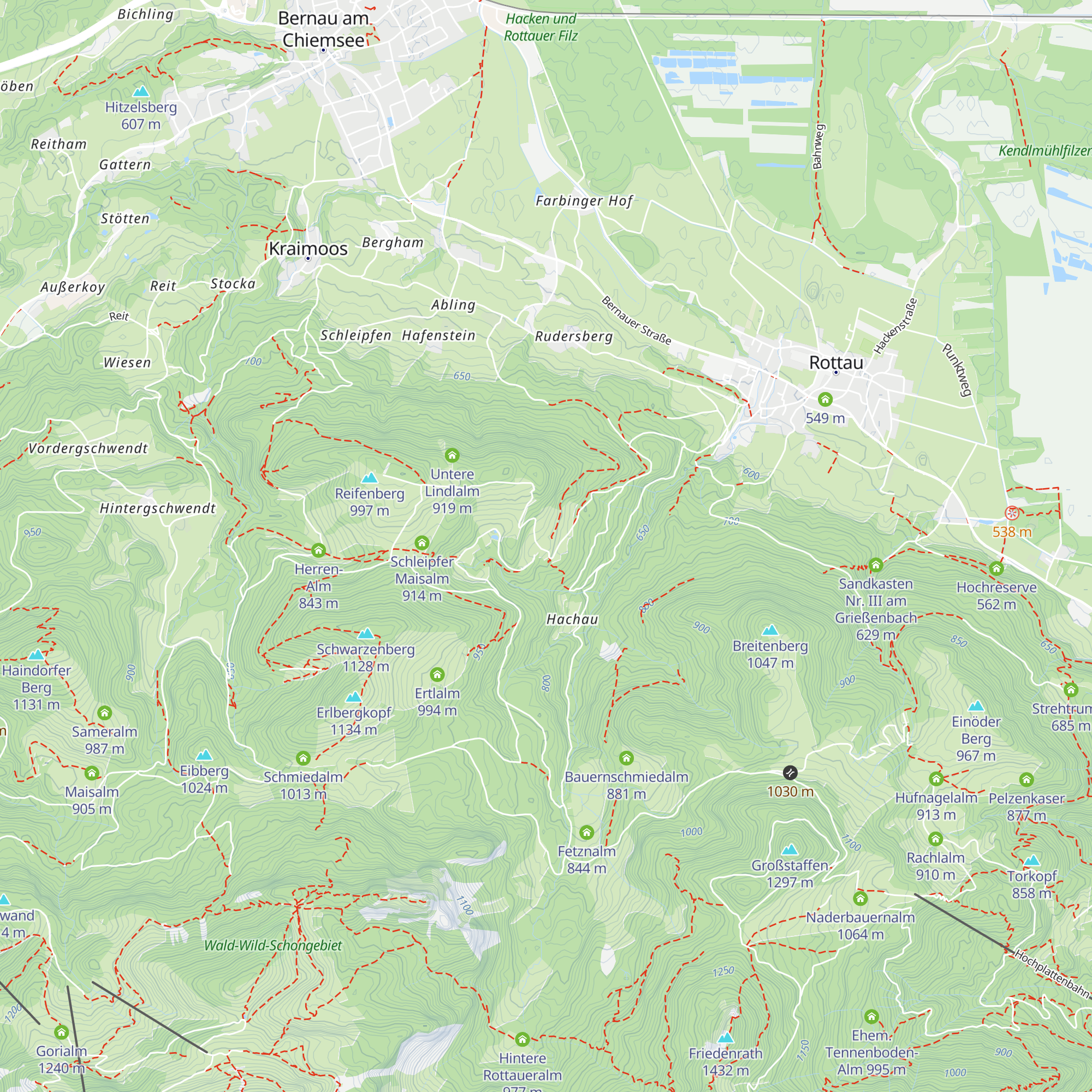 Berghotel Adersberg map